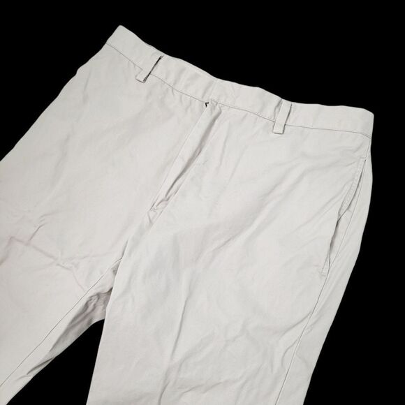 Banana Republic Light Grey Casual Pants Size: 34/30 - Picture 3 of 10